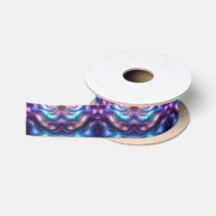 Ruban En Satin Vague Colorée