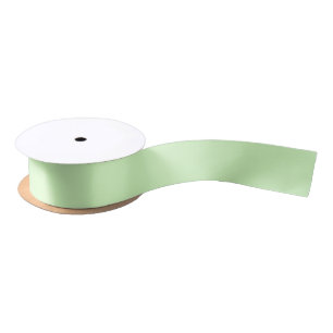 Ruban En Satin Vert menthe solide