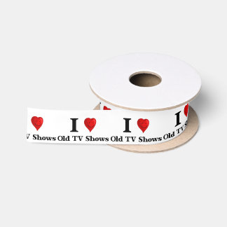 Ruban En Satin Vieilles émissions de TV d'amour