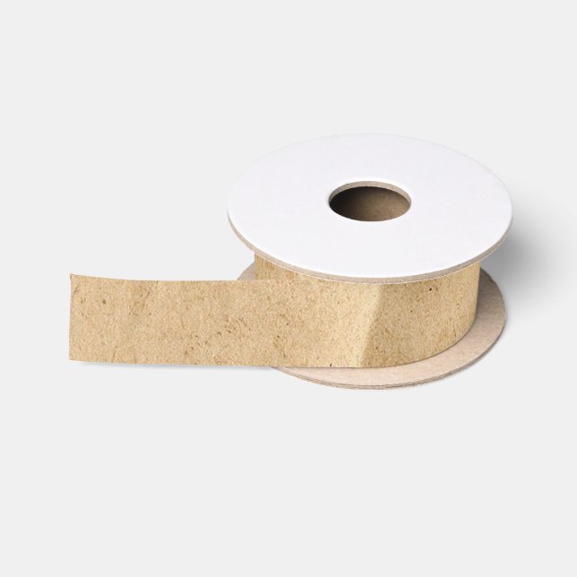Ruban En Satin Vieux ruban de papier de Faux (Bobine)