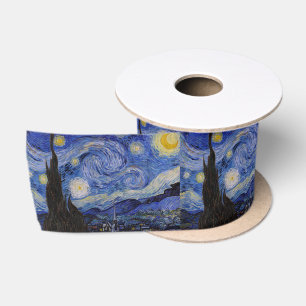 Ruban En Satin Vincent Van Gogh - La nuit étoilée