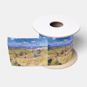 Ruban En Satin Vincent van Gogh - Pile de blé avec les lecteurs