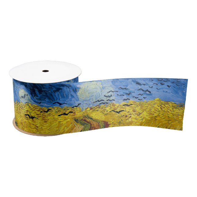 Ruban En Satin Vincent van Gogh - Wheatfield with Crows (Bobine)