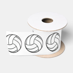 Ruban En Satin Volleyball 3 pouces