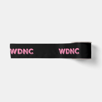 Ruban En Satin WDNC Nous Ne Nous Intéressons Pas