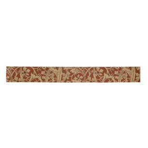 Ruban En Satin William Morris Arcadia Floral Garden Fleur Classiq