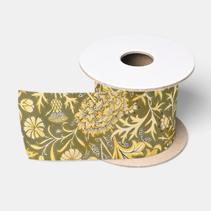 Ruban En Satin William Morris la conception de Cherwell pour la