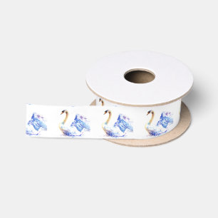 Ruban En Satin wtaercolour de cygne