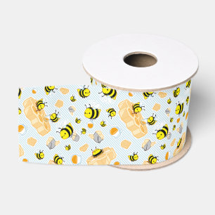 Ruban Gros-grain ABEILLES ! Ruban