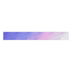 Ruban Gros-grain Abstrait rose vif et violet
