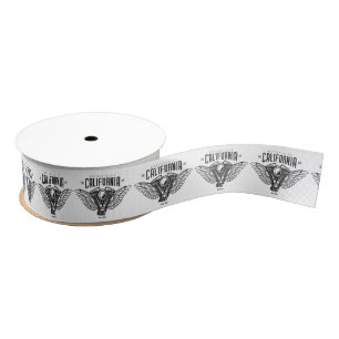 Ruban Gros-grain Ailes de moto Californie