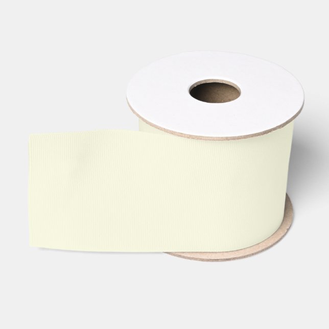 Ruban Gros-grain Beige (couleur solide) (Bobine)