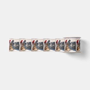 Ruban Gros-grain Bengale Tiger Père Noël