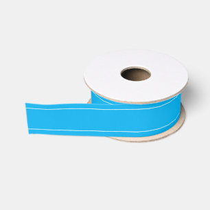 Ruban Gros-grain Bleu et blanc, une touche preppy, des sports et un