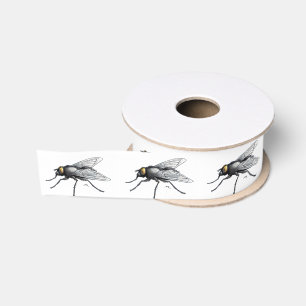 Ruban Gros-grain bobine de ruban blanc Fly Buddy