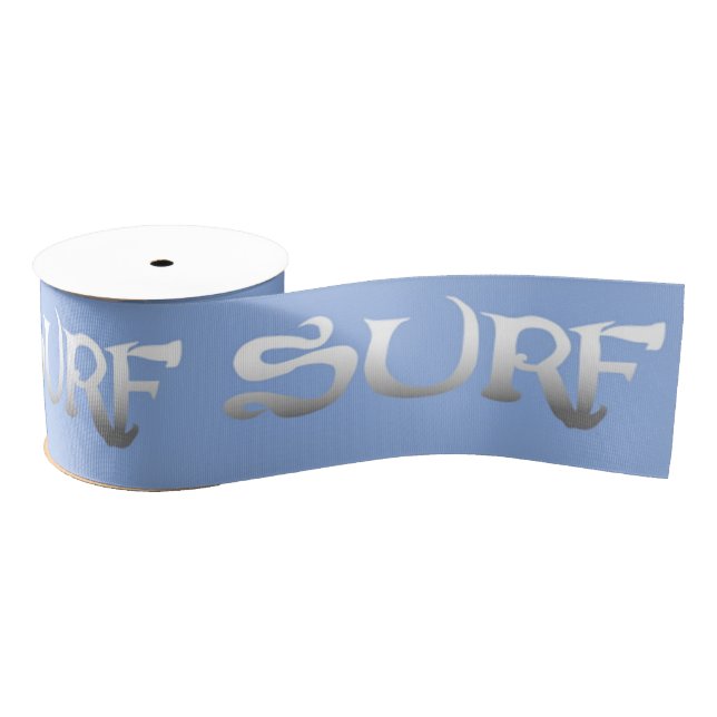 Ruban Gros-grain bobine de ruban bleu surf (Bobine)