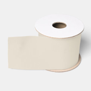 Ruban Gros-grain Bone White Wide Grosgrain Ribbon