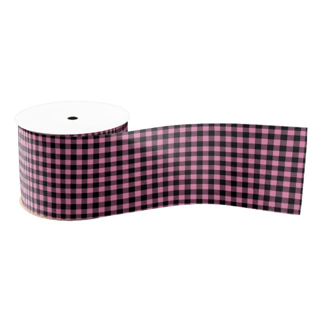 Ruban Gros-grain Buffalo Plaid Grosgrain Ribbon (Bobine)