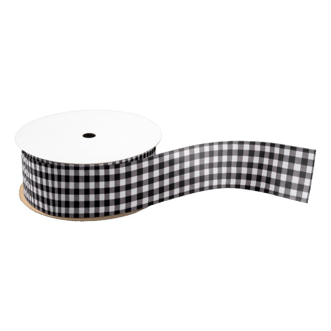 Ruban Gros-grain Buffalo Plaid Grosgrain Ribbon (Bobine)