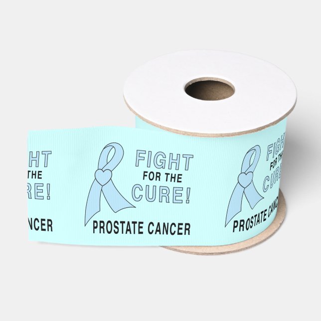 Ruban Gros-grain Cancer de la prostate : Combat pour le traitement (Bobine)