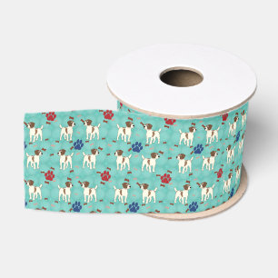 Ruban Gros-grain Carton Jack Russell Terrier