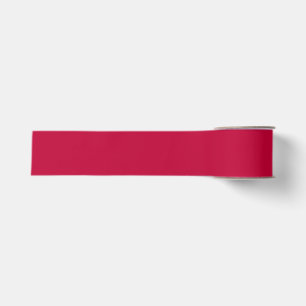 Ruban Gros-grain Couleur solide crème Crimson