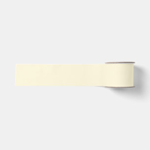 Ruban Gros-grain Couleur solide de Cornsilk