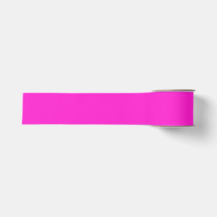 Ruban Gros-grain Couleur solide magenta chaude