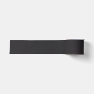 Ruban Gros-grain Couleur solide noire