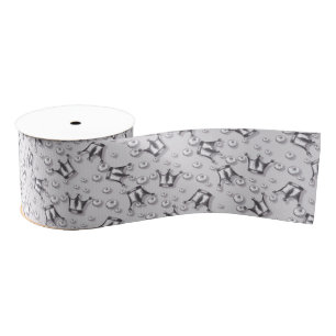 Ruban Gros-grain Couronnes et perles
