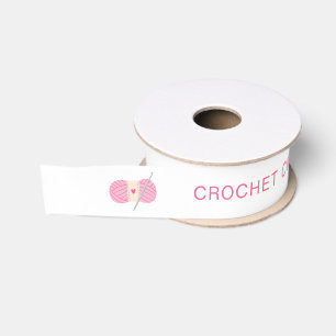 Ruban Gros-grain Crochet Crochet Nom commercial personnalisé