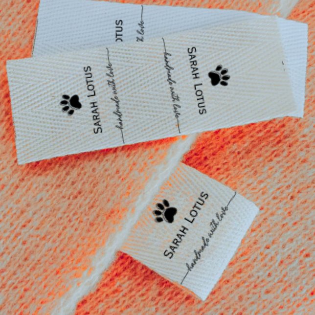 Ruban Gros-grain  Custom Icon Handmade by Sew on Labels  (Créateur téléchargé)