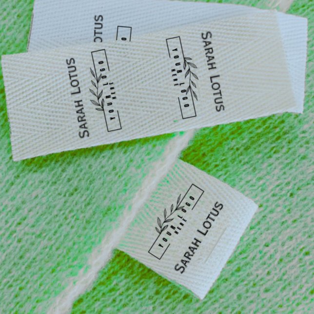 Ruban Gros-grain  Custom logo Handmade by Sew on clothing Labels  (Créateur téléchargé)