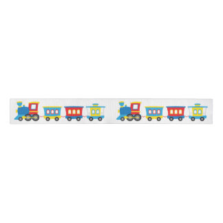 Ruban Gros-grain Cute Cartoon Train