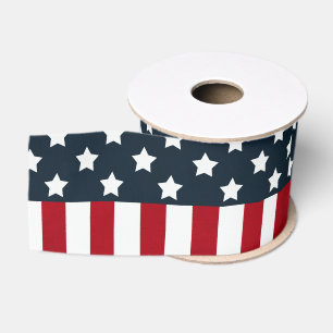 Ruban Gros-grain Drapeau américain