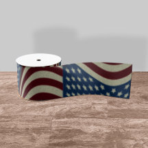 Drapeau américain rouge et bleu États-Unis