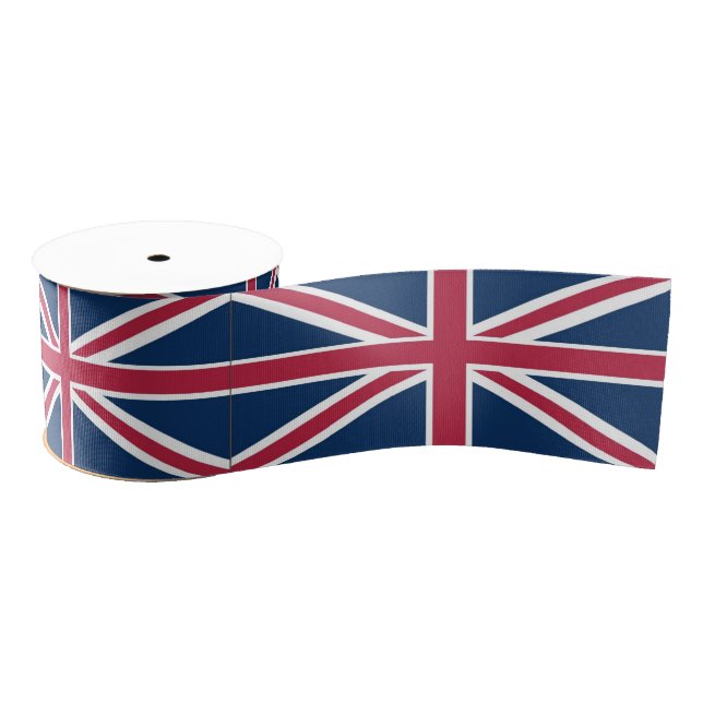 Ruban Gros-grain Drapeau britannique (Bobine)