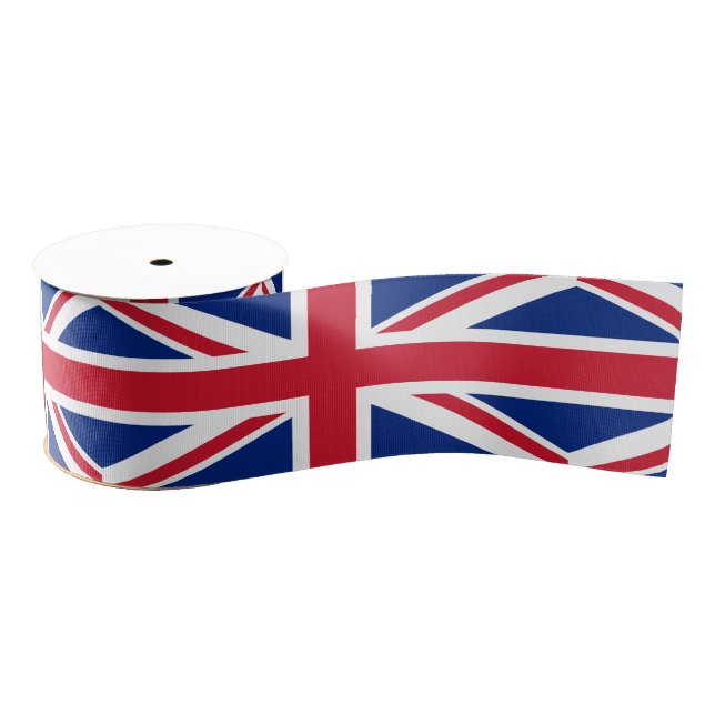 Ruban Gros-grain Drapeau britannique (Bobine)