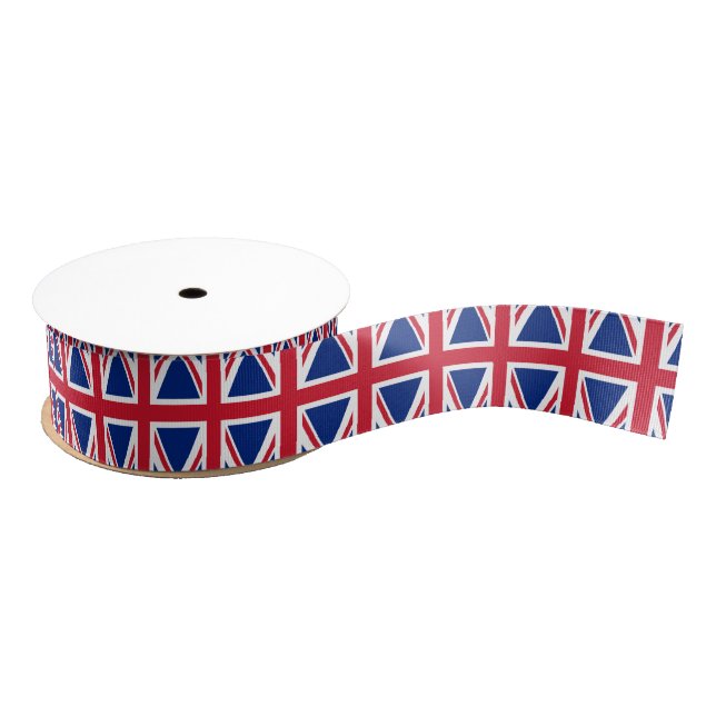 Ruban Gros-grain Drapeau britannique (Bobine)