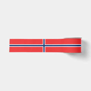 Ruban Gros-grain Drapeau de la Norvège