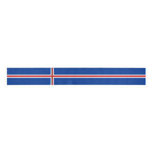 Ruban Gros-grain Drapeau de l'Islande