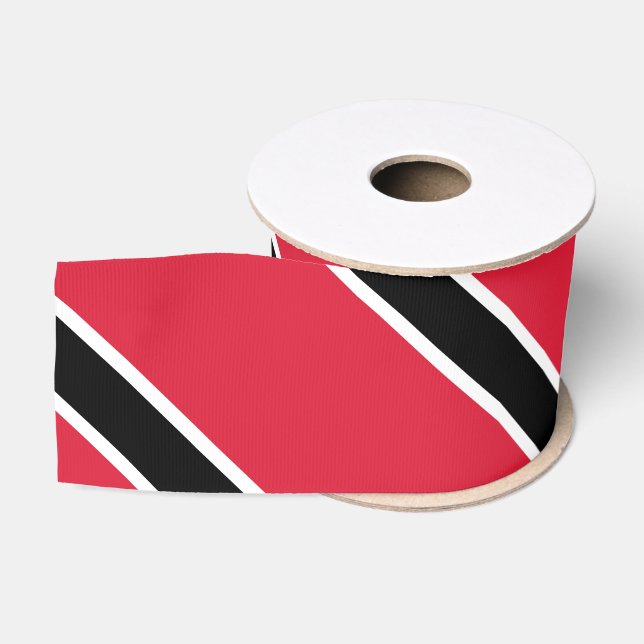 Ruban Gros-grain Drapeau de Trinité-et-Tobago (Bobine)