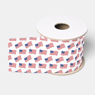 Ruban Gros-grain Drapeau Patriotique Ruban Grosgrain