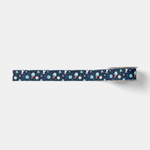 Ruban Gros-grain illustration de motif spatial