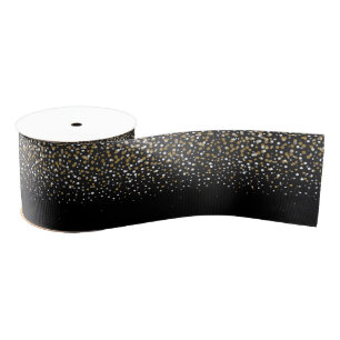 Ruban Gros-grain Illustration des points de Parties scintillant en