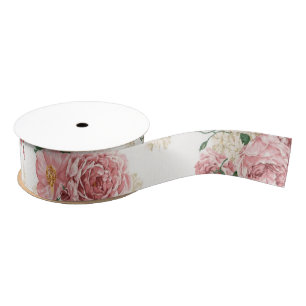 Ruban Gros-grain Impression florale sans couture