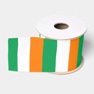 Ruban Gros-grain Irish Flag & Irlande Voyage, vacances/sports