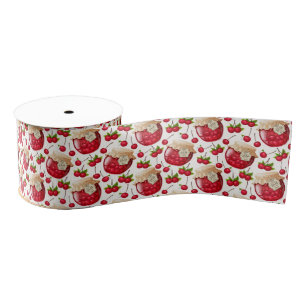 Ruban Gros-grain Jam cerise