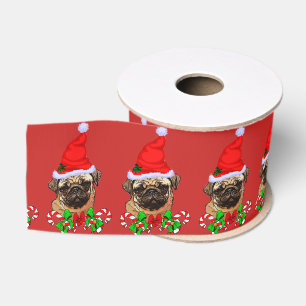 Ruban Gros-grain Joyeux Noël Carlin de Père Noël