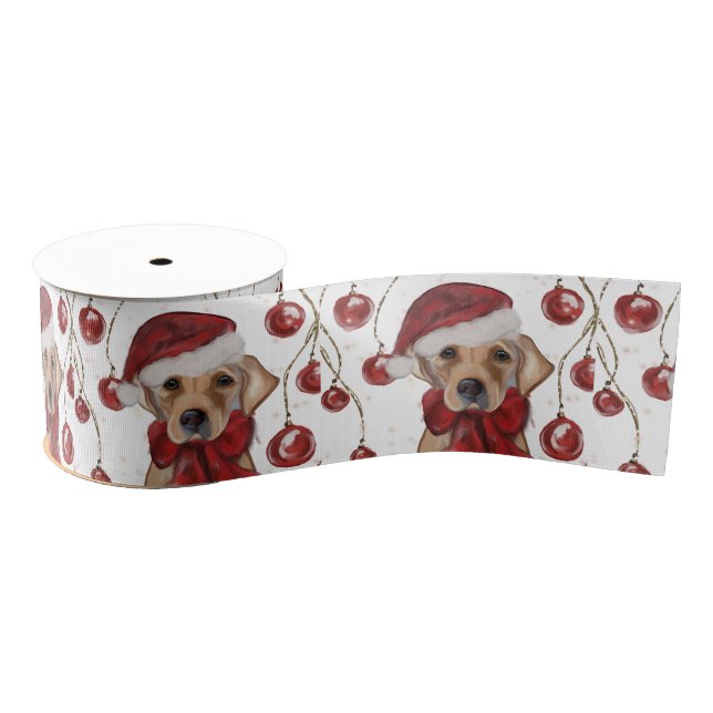 Ruban Gros-grain Labrador Retriever  Canvas Print (Bobine)